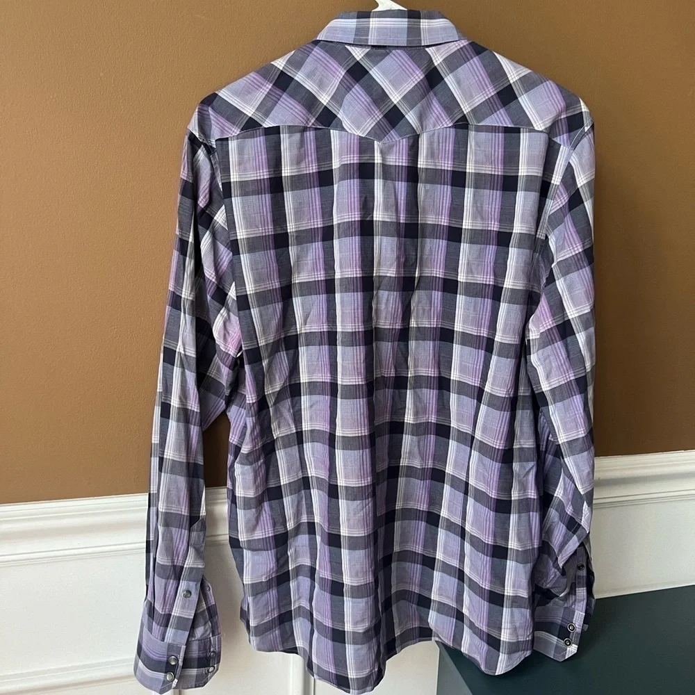 BANANA REPUBLIC Men’s Slim Fit Plaid Collared Button-Down Shirt Size M Preppy